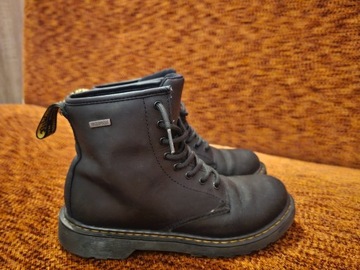 Botki jesienne firmy Dr Martens , skórzane