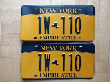 Para tablic New York USA (nowe)