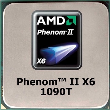 Phenom II 1090T - sprawny 100% (płyta)