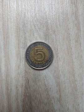 Moneta 5zl 100 lecie niepodległości 2018