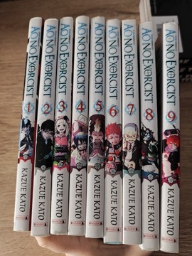 Manga komiks ao no exorcist 1-9