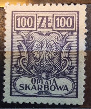 1948 opłata skarbowa 100 zł. 