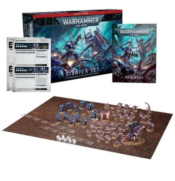 Warhammer starter set (space marines and tyranids)