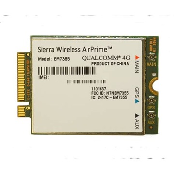 qualcomm 4g sierra wireless airprime em7355