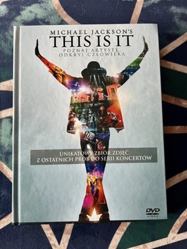 This is it Michael Jackson film dokumentalny DVD