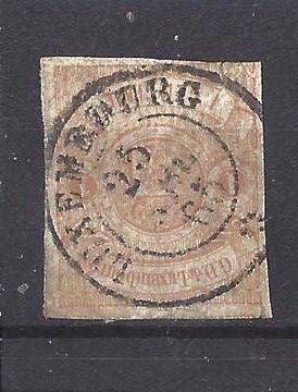 1859 LUKSEMBURG MI. 3 KAS.