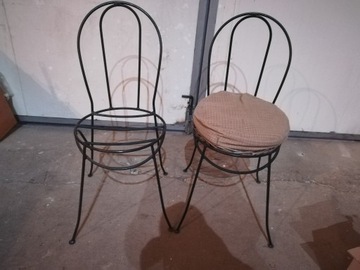 Krzesła kute do ogrodu