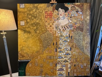 Obraz olejny Dama w złocie Gustaw Klimt