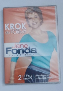 Jane FONDA Krok do formy NOWA DVD folia