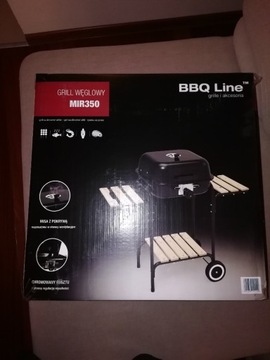 Grill węglowy z pokrywą MIR-350 na allegro 410zł