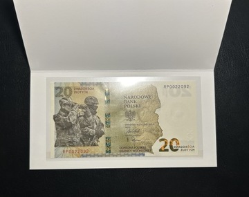 banknoty 20 złoty ochrona granicy wschodniej