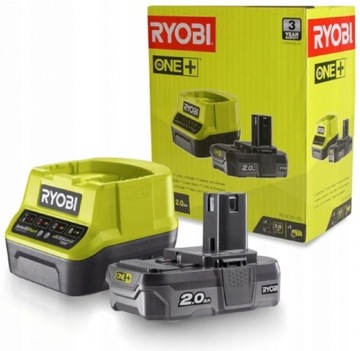 Ładowarka Ryobi RC180120-120 + bateria 2.0 AH komplet
