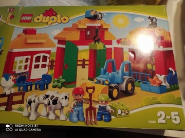 Lego duplo farma 10525 kompletna Pudełko instrukcj