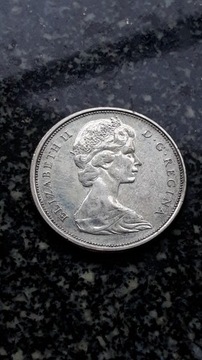 50 centów, Kanada, 1966, SREBRO