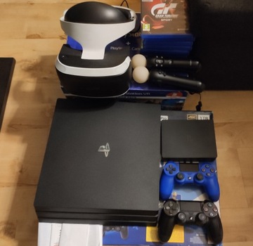 Konsola PS4 PRO + Playstation VR + PS  Move