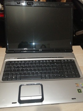 Laptop HP Pavilion dv9000 uszkodzony 