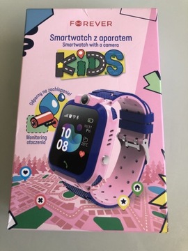 Smartwatch Forever KiDS różowy