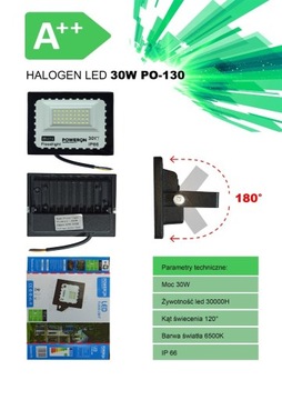 Hurtowa sprzedaż Halogen LED 30WA++
