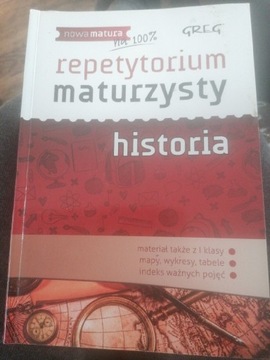 Repetytorium maturzysty  historia GREG