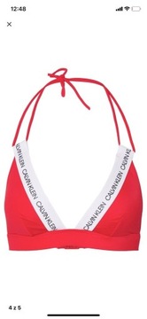 Góra od bikini strój kąpielowy CALVIN KLEIN r. XS 