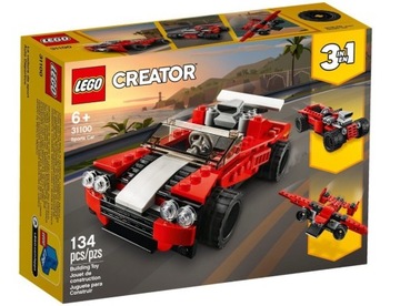 LEGO Creator 3 w 1 31100 - Samochód sportowy