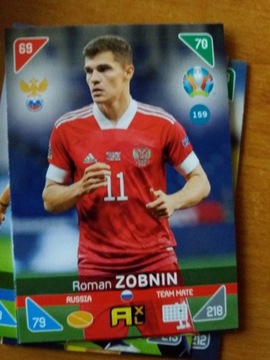 Panini Euro 2021 kick off ROMAN ZOBNIN 159