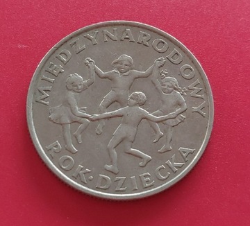 Moneta 20zł 1979 r. Międzynarodowy rok dziecka
