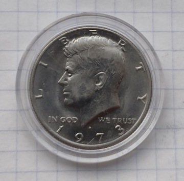 (647) USA  1/2 dolara 1973 D 