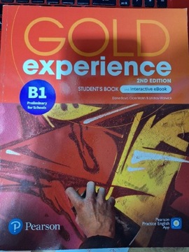 Podręcznik i ćwiczenia Gold Expirience B1