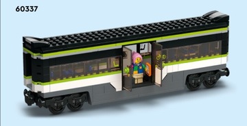 LEGO 60337 Wagon pasażerski 60335, 60197