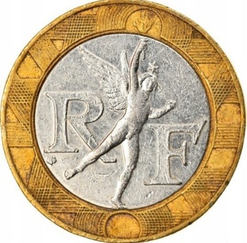 Moneta, Francja, Génie, 10 Francs, 1989, Paris, Fr