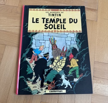 Tintin Le Temple du Soleil komiks francuski