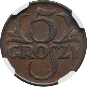 5 groszy 1928 NGC 