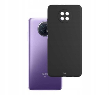 Plecki 3mk Matt Case na XIAOMI REDMI NOTE 9T 5G Czarne