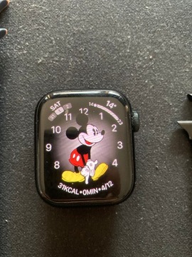 Apple watch 7 GPS 41mm midnight/polnoc jak nowy