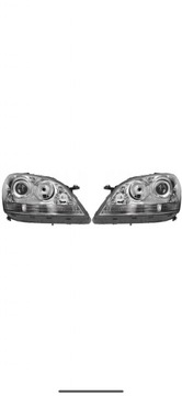 Reflektory lampy Mercedes Benz M-Klasa 2005-2011