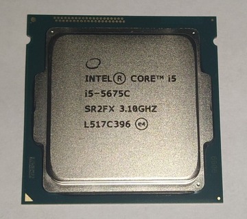 Procesory Intel Core i5-5675C 3.1 GHz LGA1150 6200