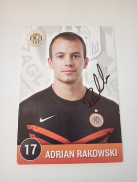 Adrian Rakowski *AUTOGRAF* 