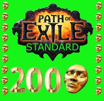 Path of Exile PoE Divine Orb 200x STANDARD SC PC