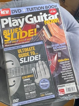 Blues Slide - Play Guitar Now (gitara slide) +DVD