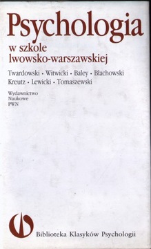 Psychologia w Szkole Lwowsko Warszawskiej