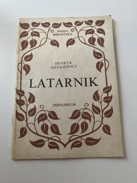 Książka Latarnik Henryk Sienkiewicz 