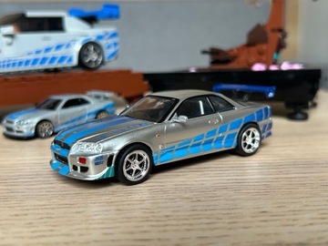 Nissan Skyline R34 Szybcy i wściekli 1:43