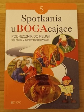 Religia 5 - Spotkania uBOGAcające - podręcznik