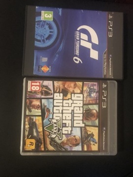 Gran turismo 6/ Grand Theft Auto V PlayStation3