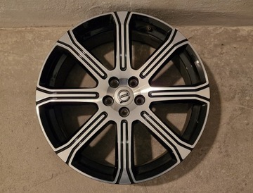 20" 8-Spoke Black Diamond Cut 8.0"x20"