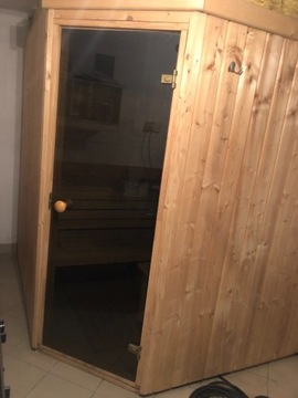 Sauna fińska sucha z piecem Harvia 8 kW