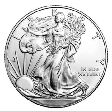 1 Dollar USA srebro 999 z 1989 roku.