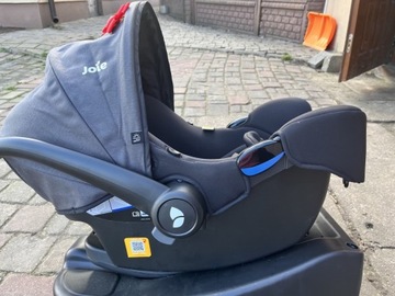 Fotelik samochodowy + isofix + adaptery do wózka