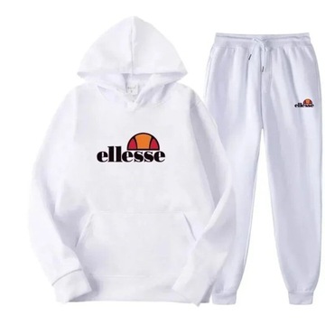 Komplet dresowy z napisem ELLESSE męski nowy 